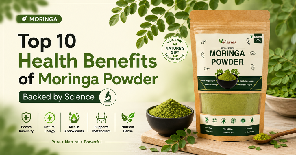 Top 10 Health Benefits of Moringa Powder Backed by Science