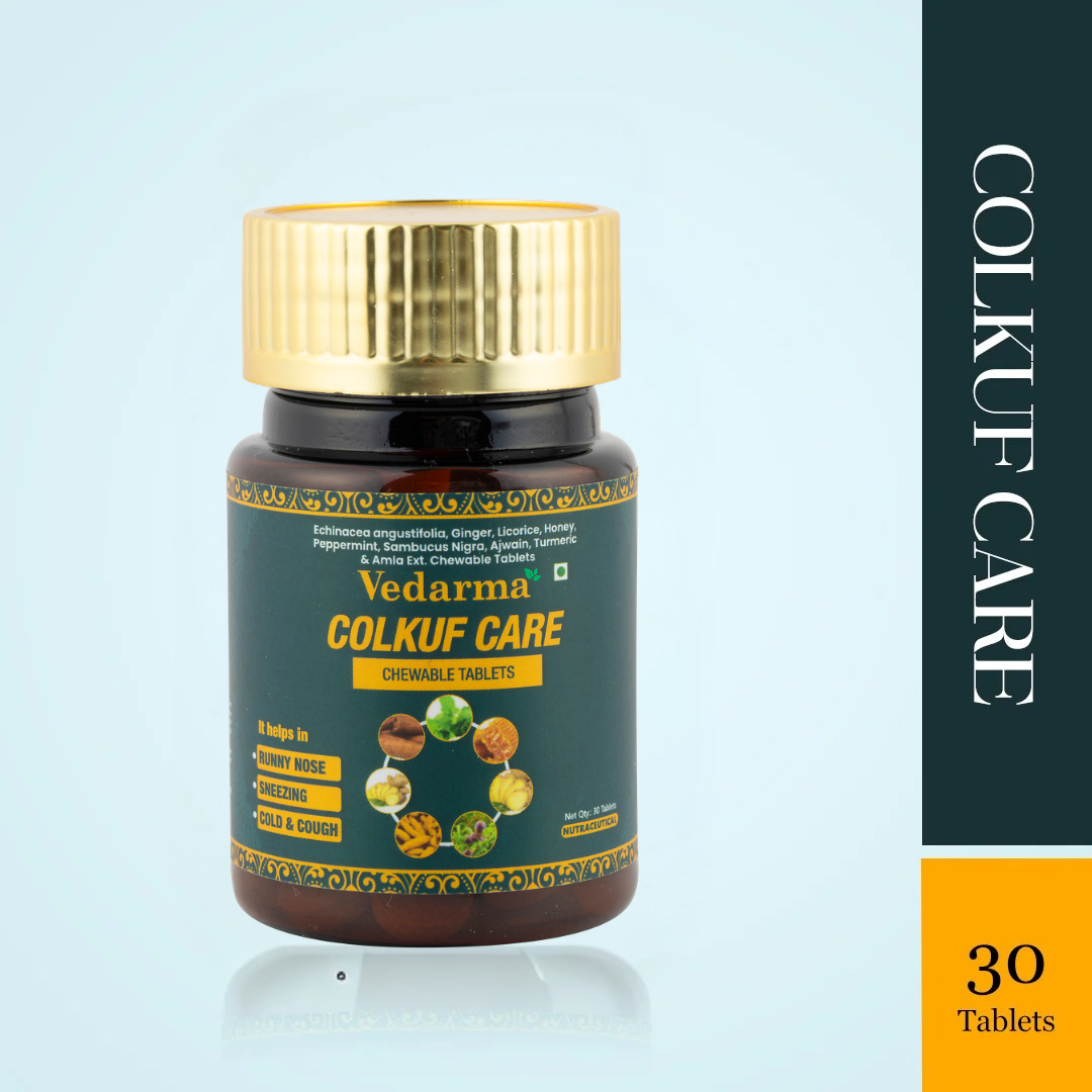 Colkuf Care Chewable Tablets -Relief from Cough and Sore throat