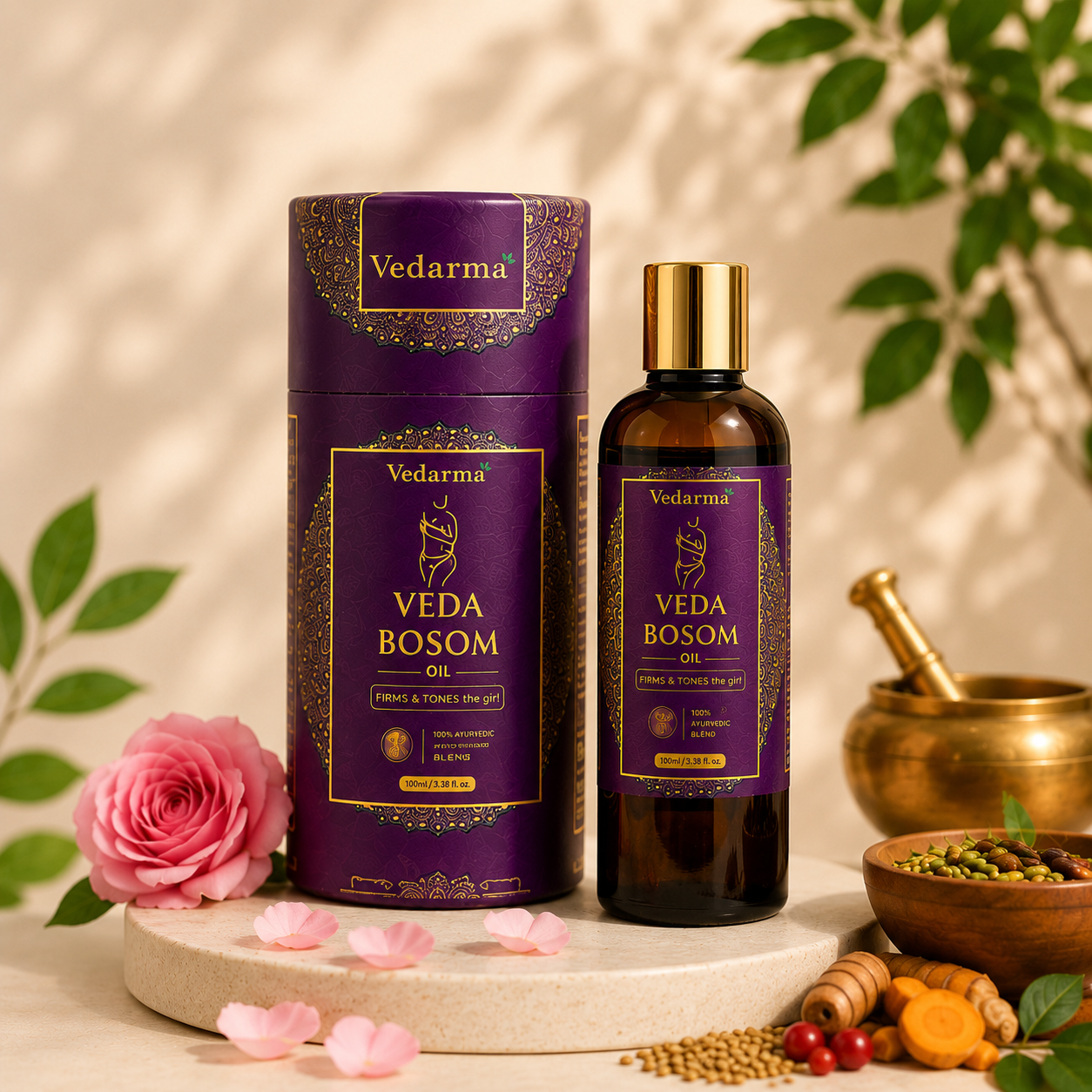 Veda Bosom - Ayurvedic Breast Massage Oil