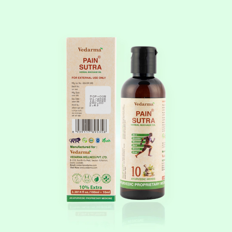 Pain Sutra Ayurvedic Pain Relief Oil – Natural Pain Relief Solution