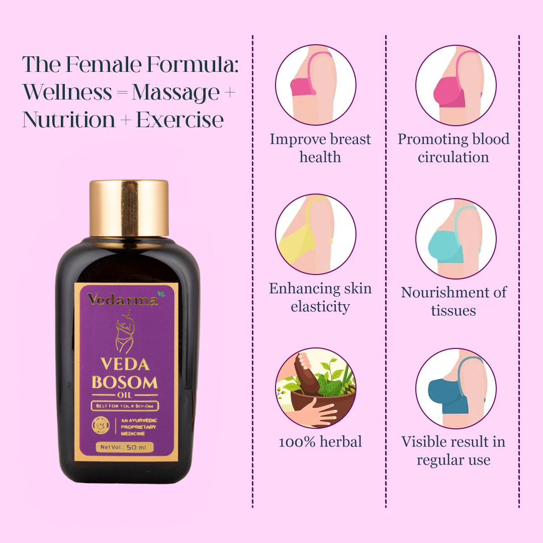 Veda Bosom - Ayurvedic Breast Massage Oil