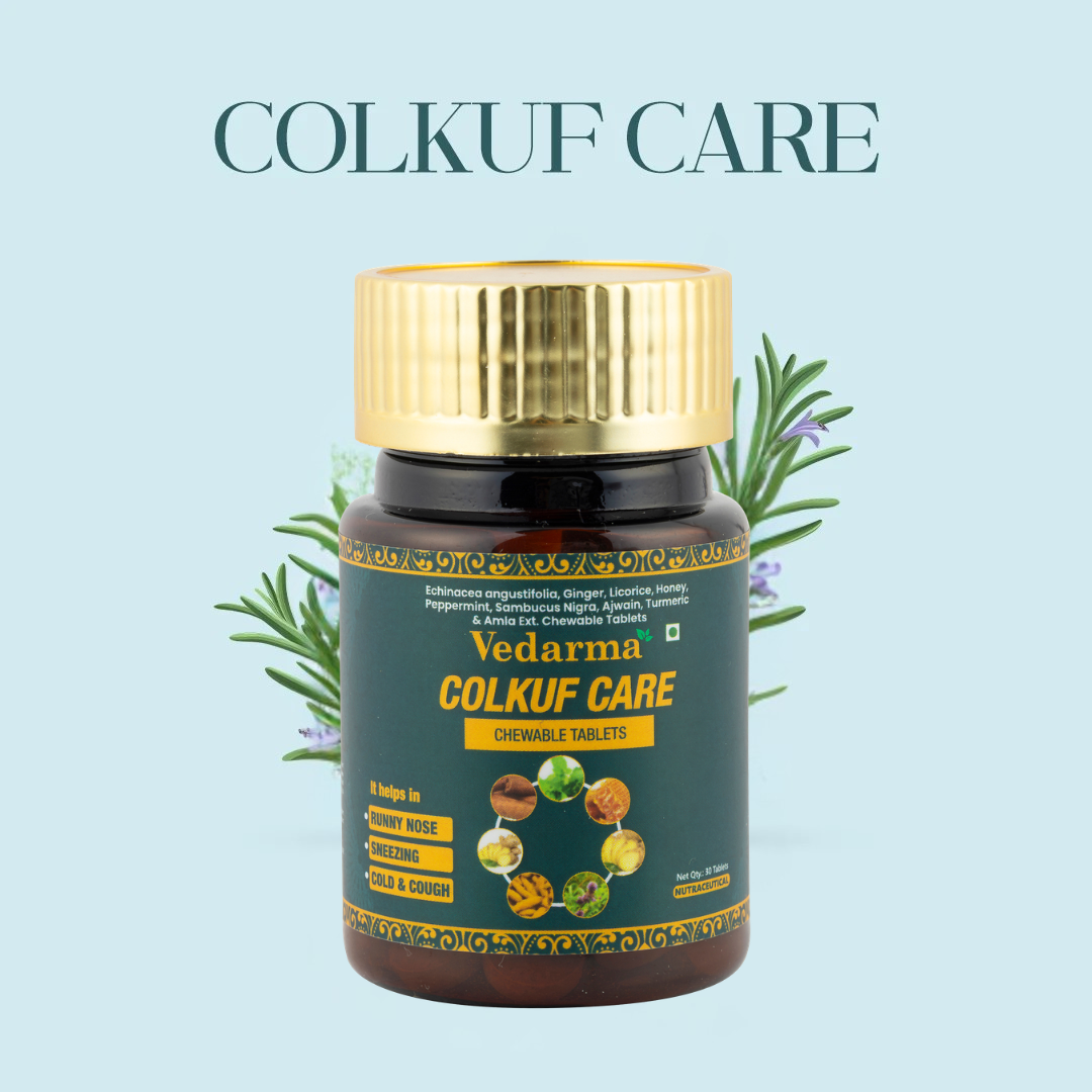 Colkuf Care Chewable Tablets -Relief from Cough and Sore throat