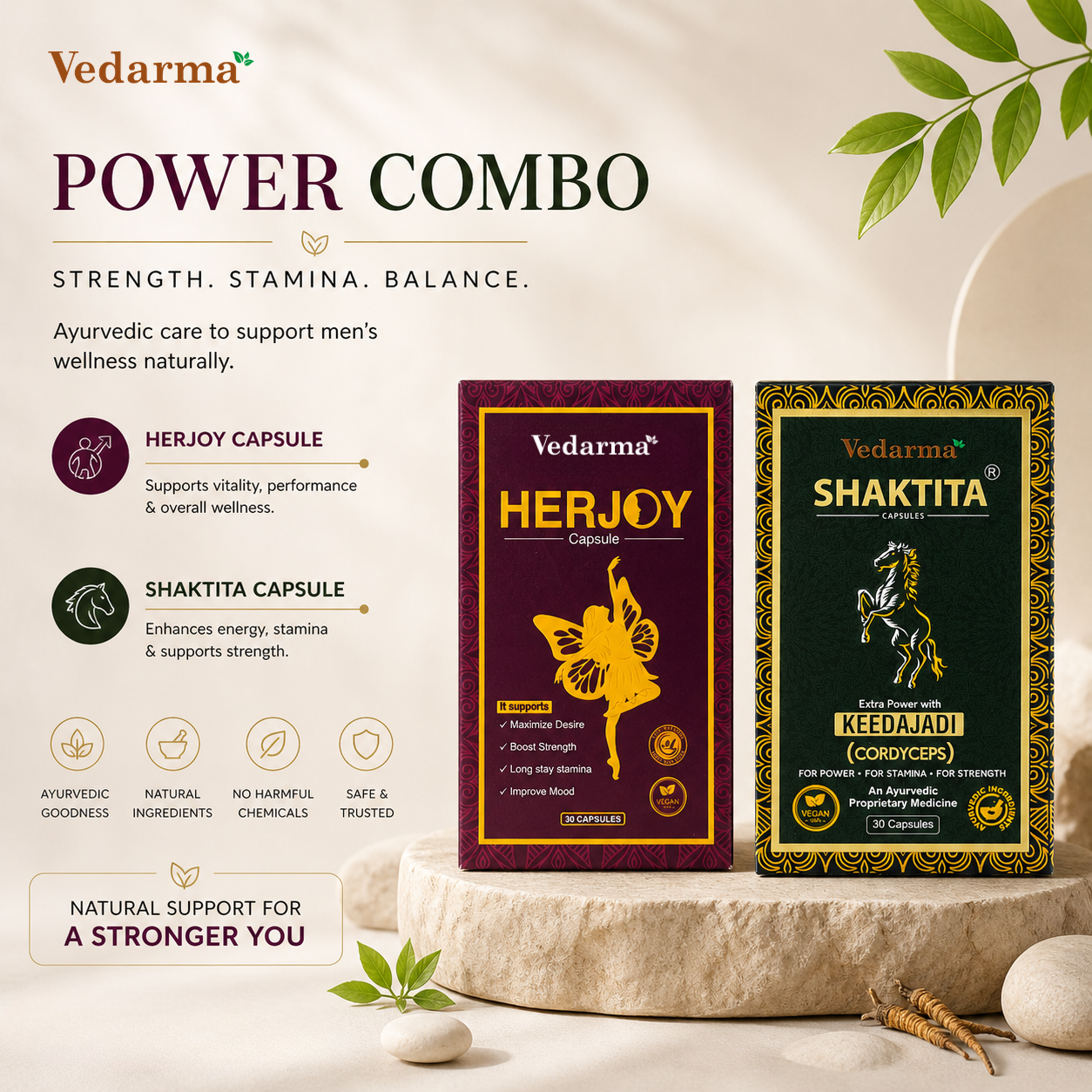 Herjoy Capsule & Shaktita Capsules