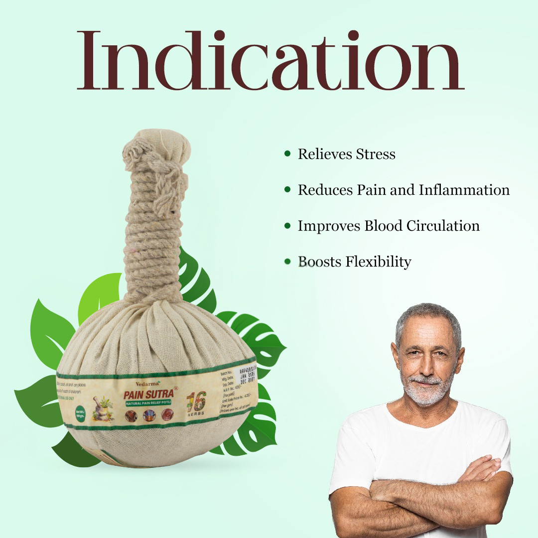 Pain Sutra-Natural Pain Relief Potli Joint Pain, Arthritis Pain, Back Pain