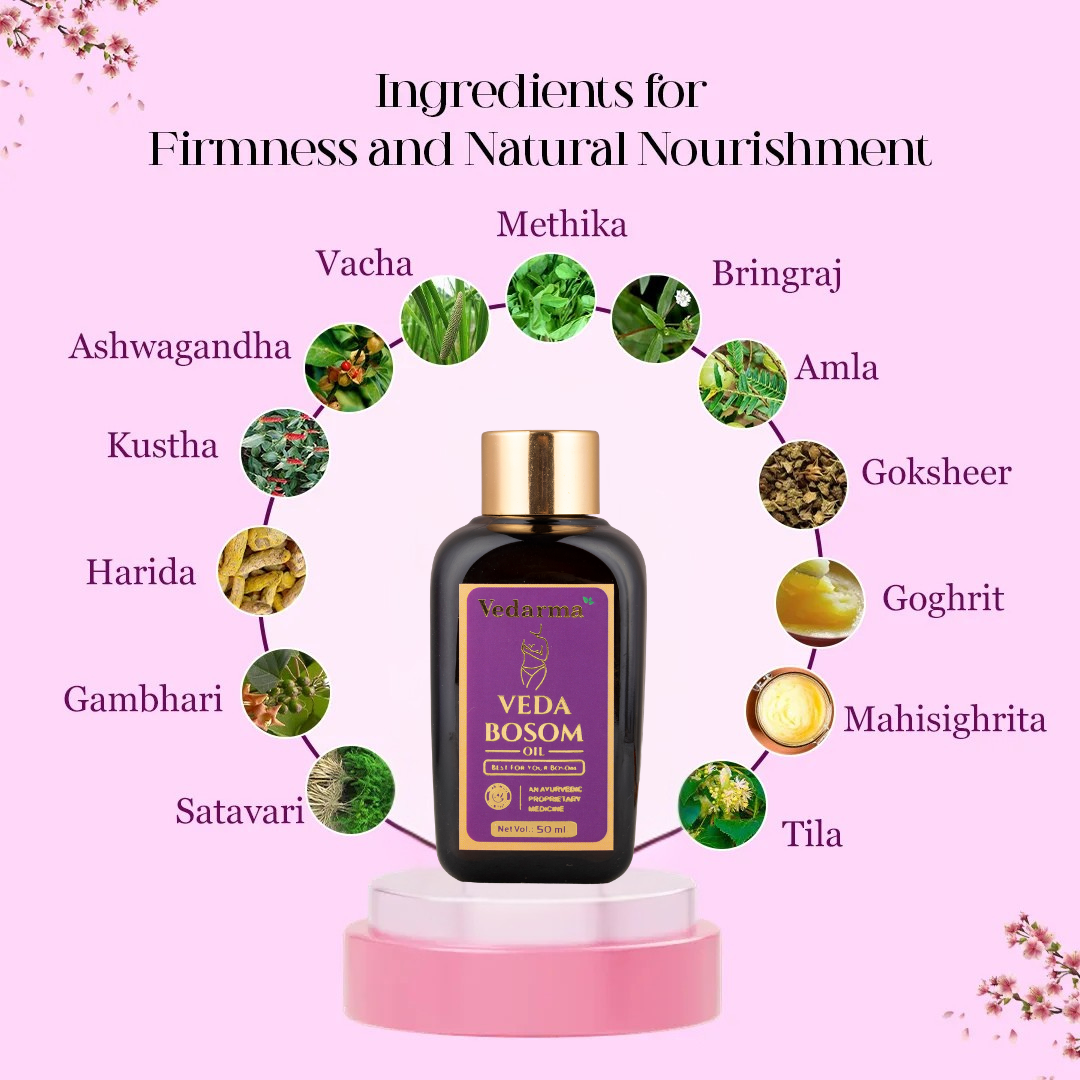 Veda Bosom - Ayurvedic Breast Massage Oil