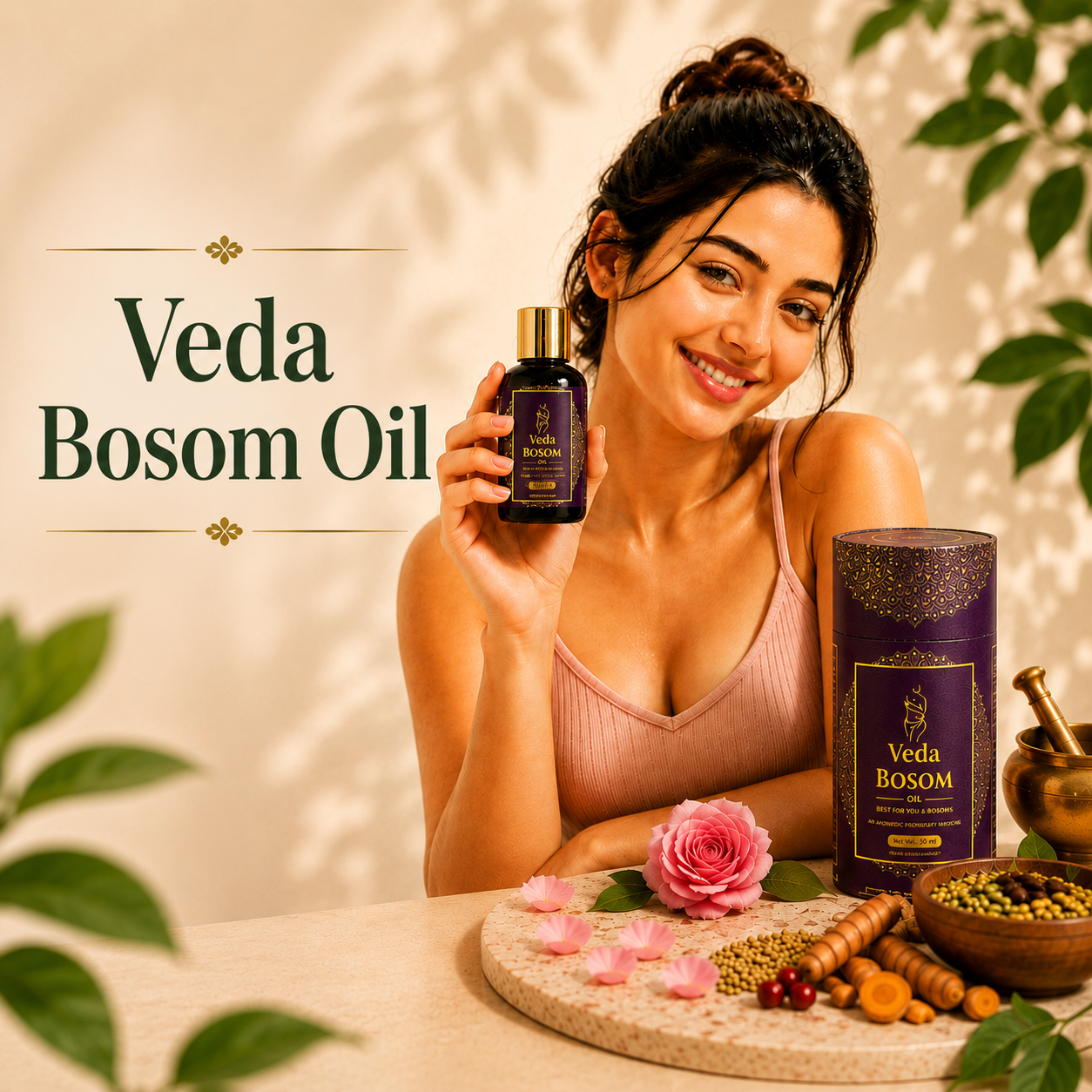 Veda Bosom - Ayurvedic Breast Massage Oil