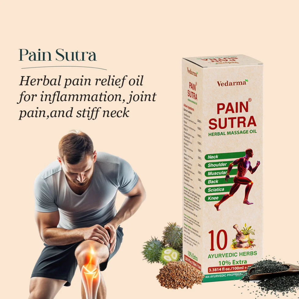 Pain Sutra Ayurvedic Pain Relief Oil – Natural Pain Relief Solution