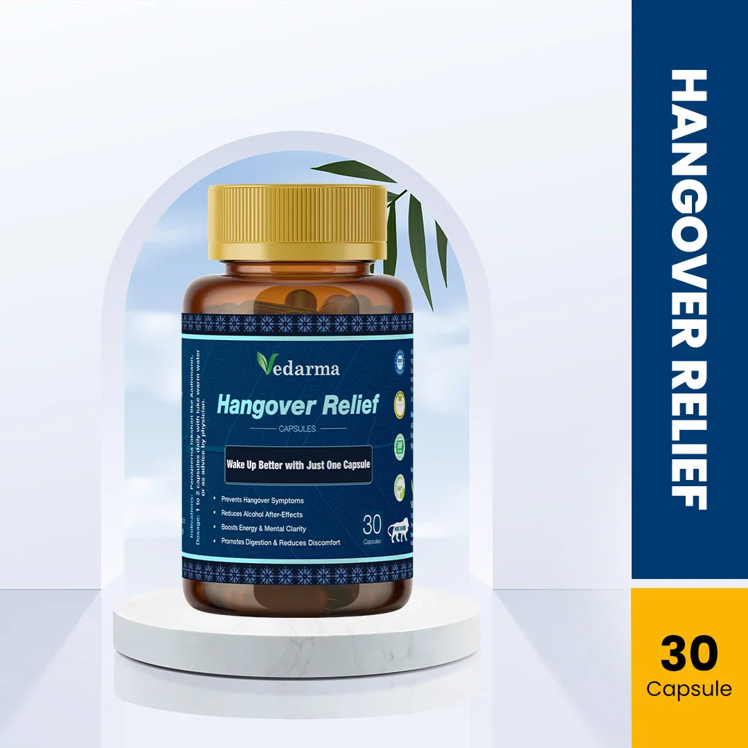 Hangover Relief Capsules- Ayurvedic Hangover Relief Capsules