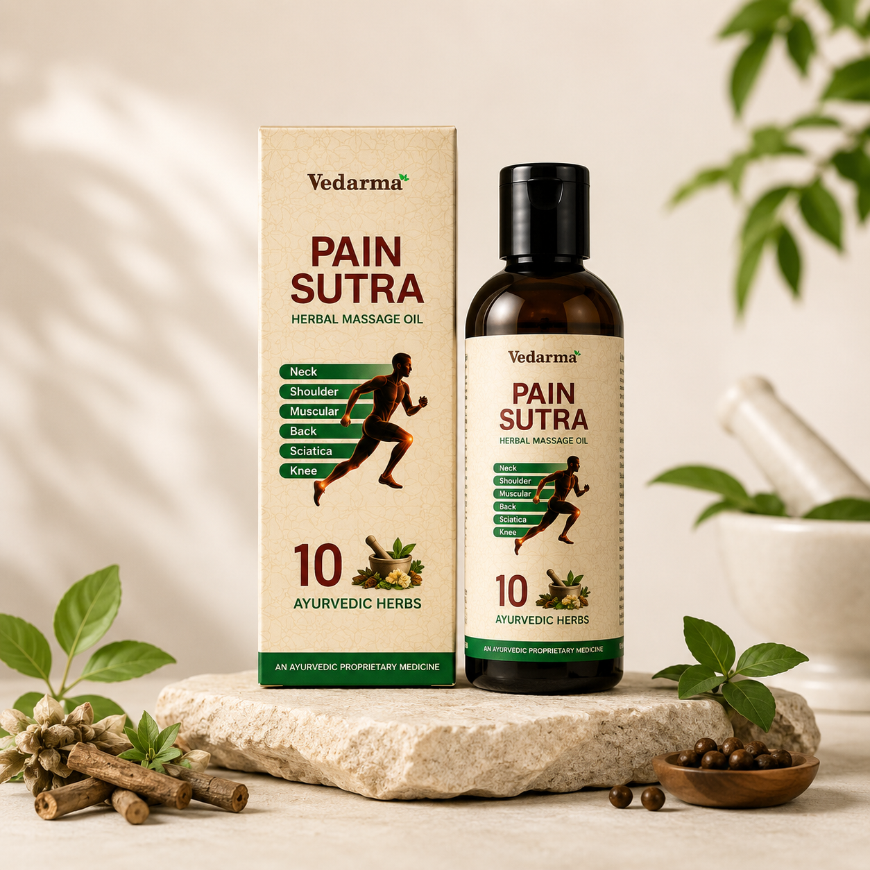 Pain Sutra Ayurvedic Pain Relief Oil – Natural Pain Relief Solution