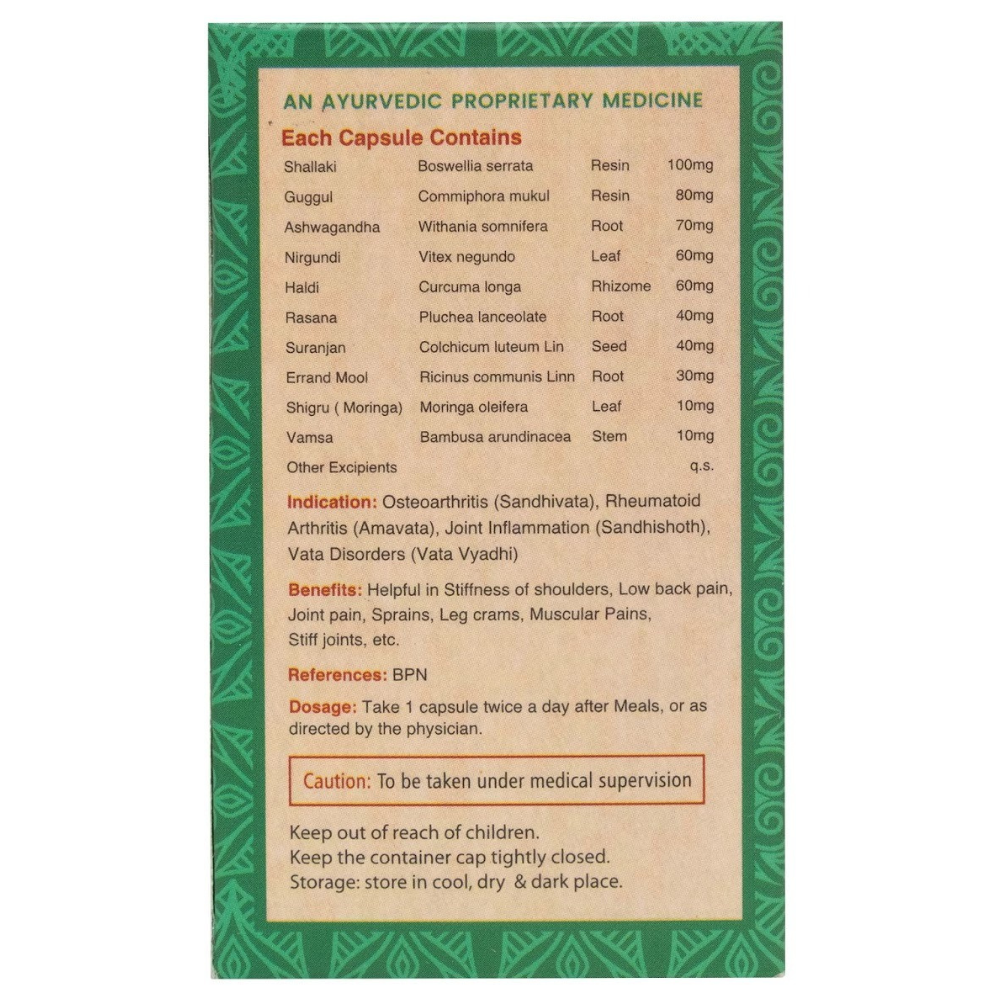Ultra-Effective Herbal Pain Sutra Capsules for Active Lifestyle