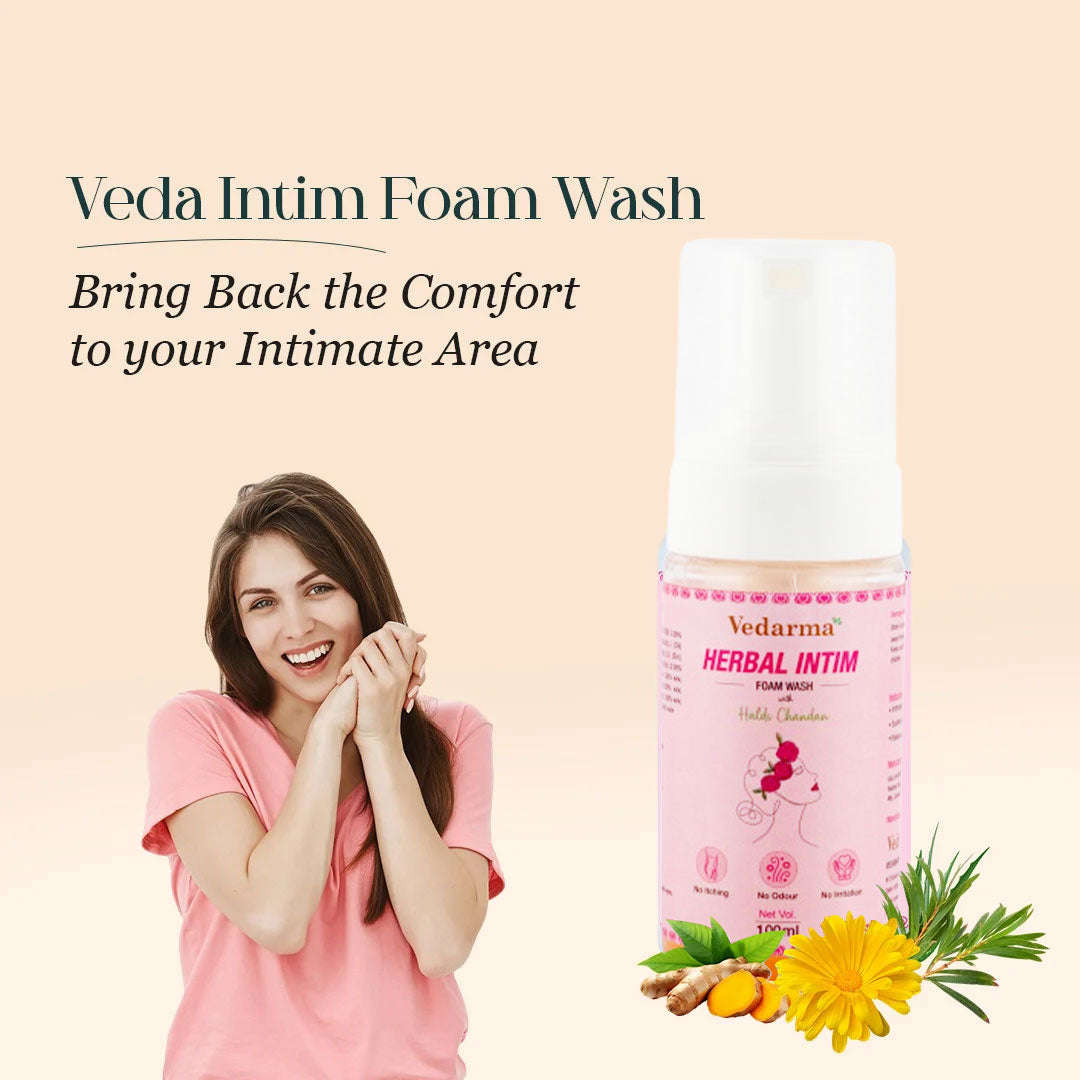 Herbal-Intim Foam Wash - Ayurvedic Intimate Wash