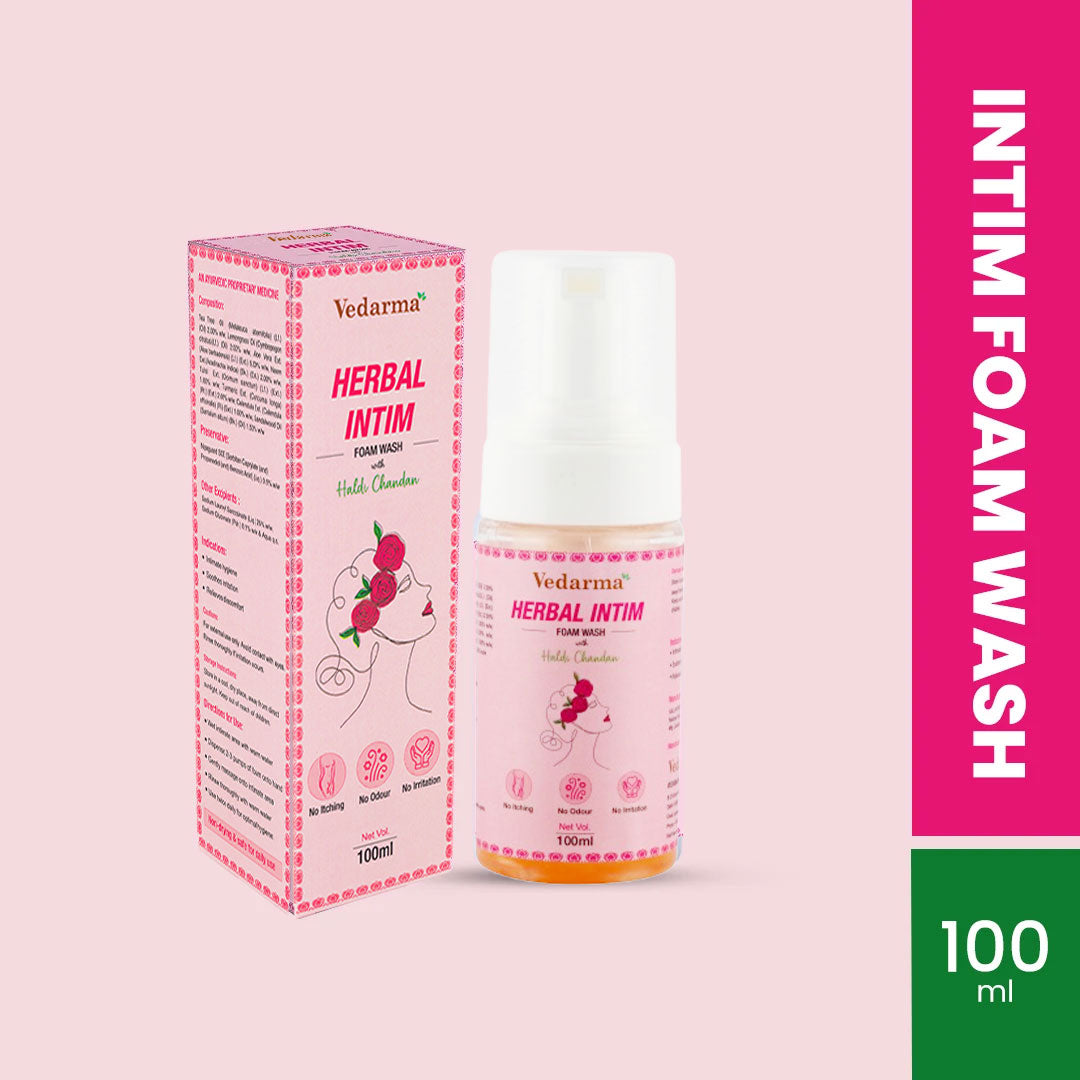 Herbal-Intim Foam Wash - Ayurvedic Intimate Wash