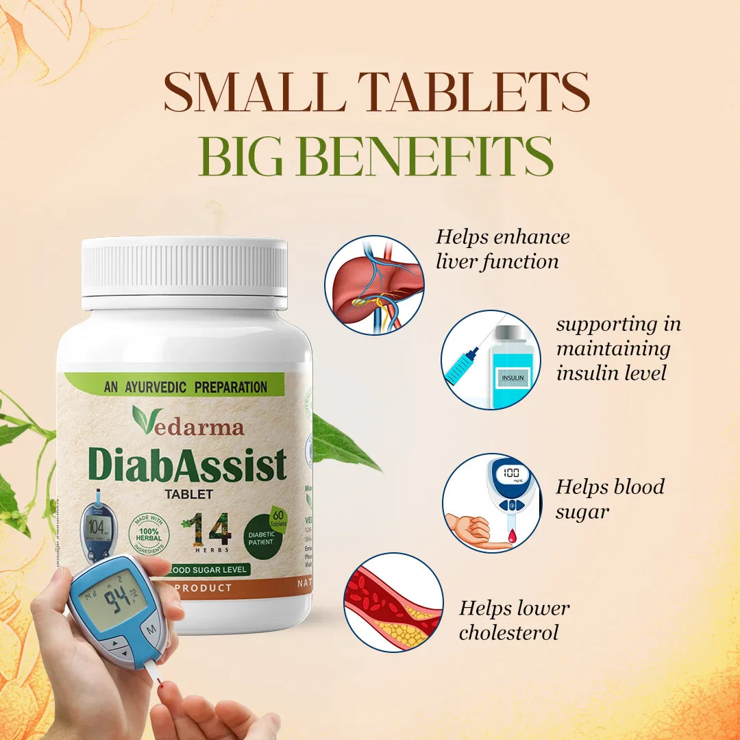 DiabAssist(Tablets) -Control Blood Sugar naturally
