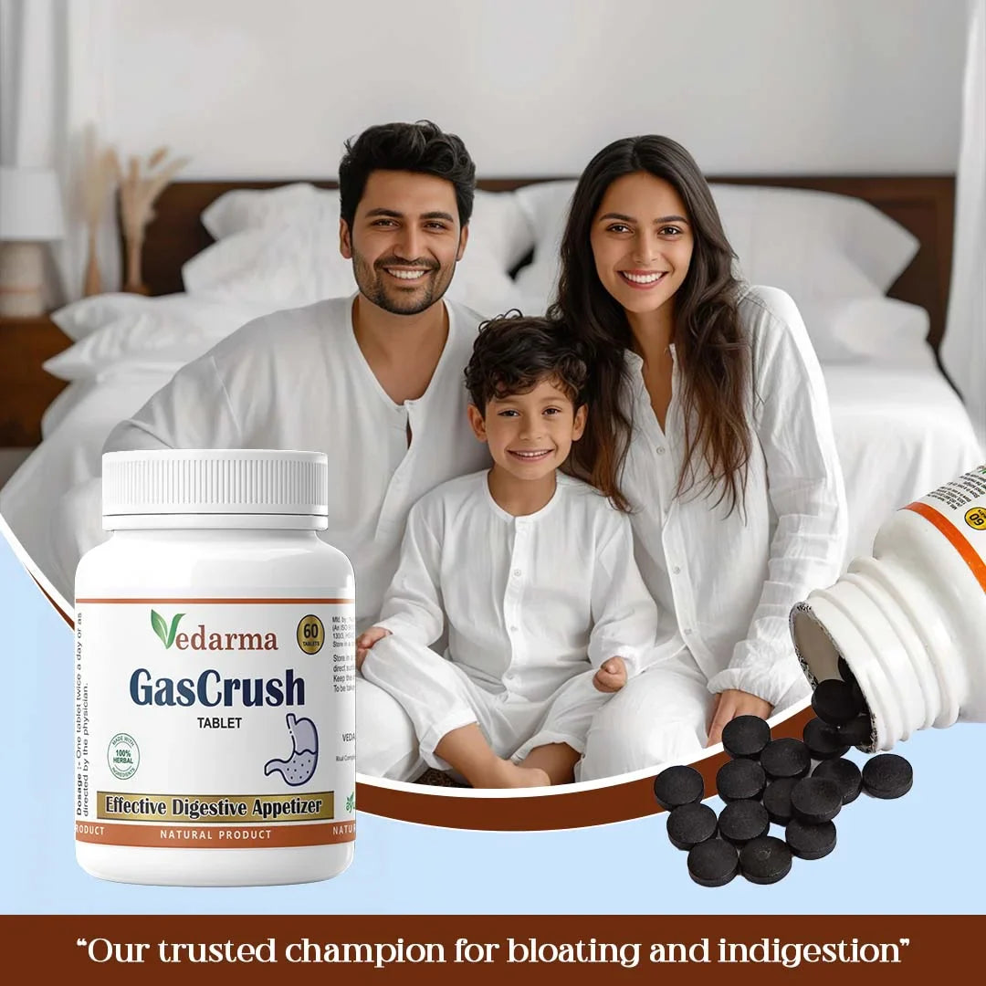 GasCrush (Tablets) - Ayurvedic Medicine for Gas and Acidity
