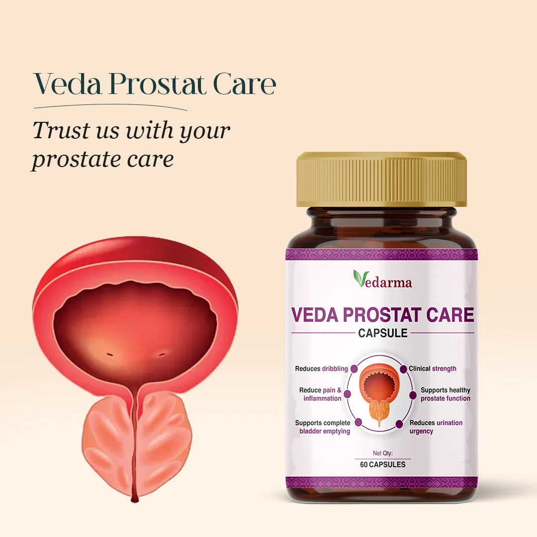 Veda Prostat Care Capsule - Ayurvedic Medicine for Prostate