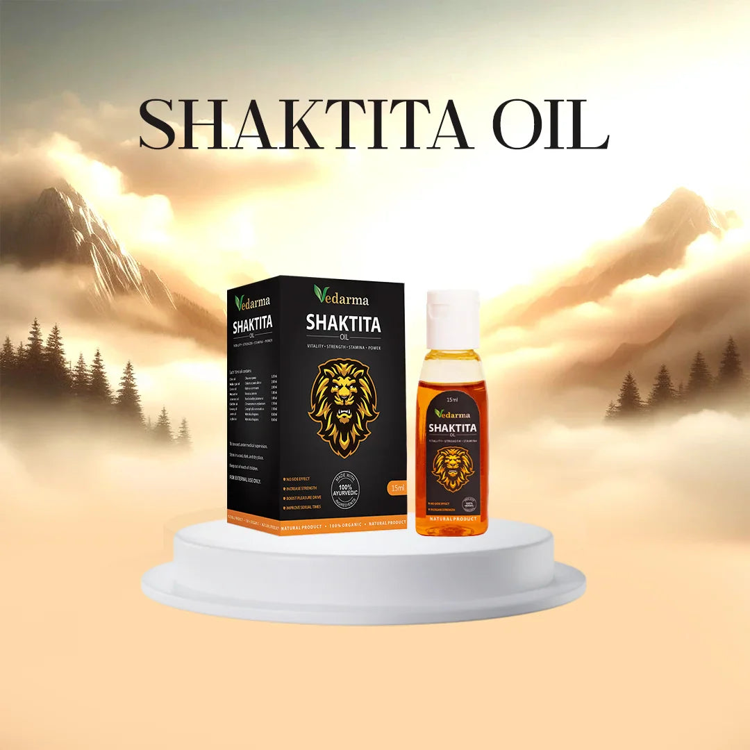 Shaktita Oil – Ayurvedic Stamina Booster for Men