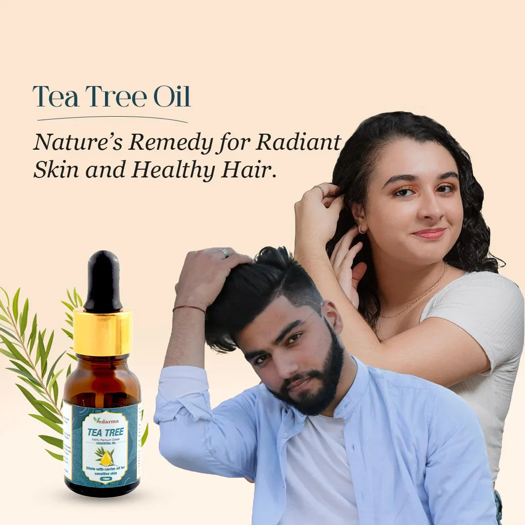 Tea Tree Essential Oil- Natural Solution for Skin, Hair