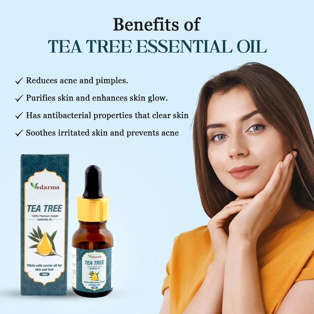 Tea Tree Oil & De - Tan Face Powder