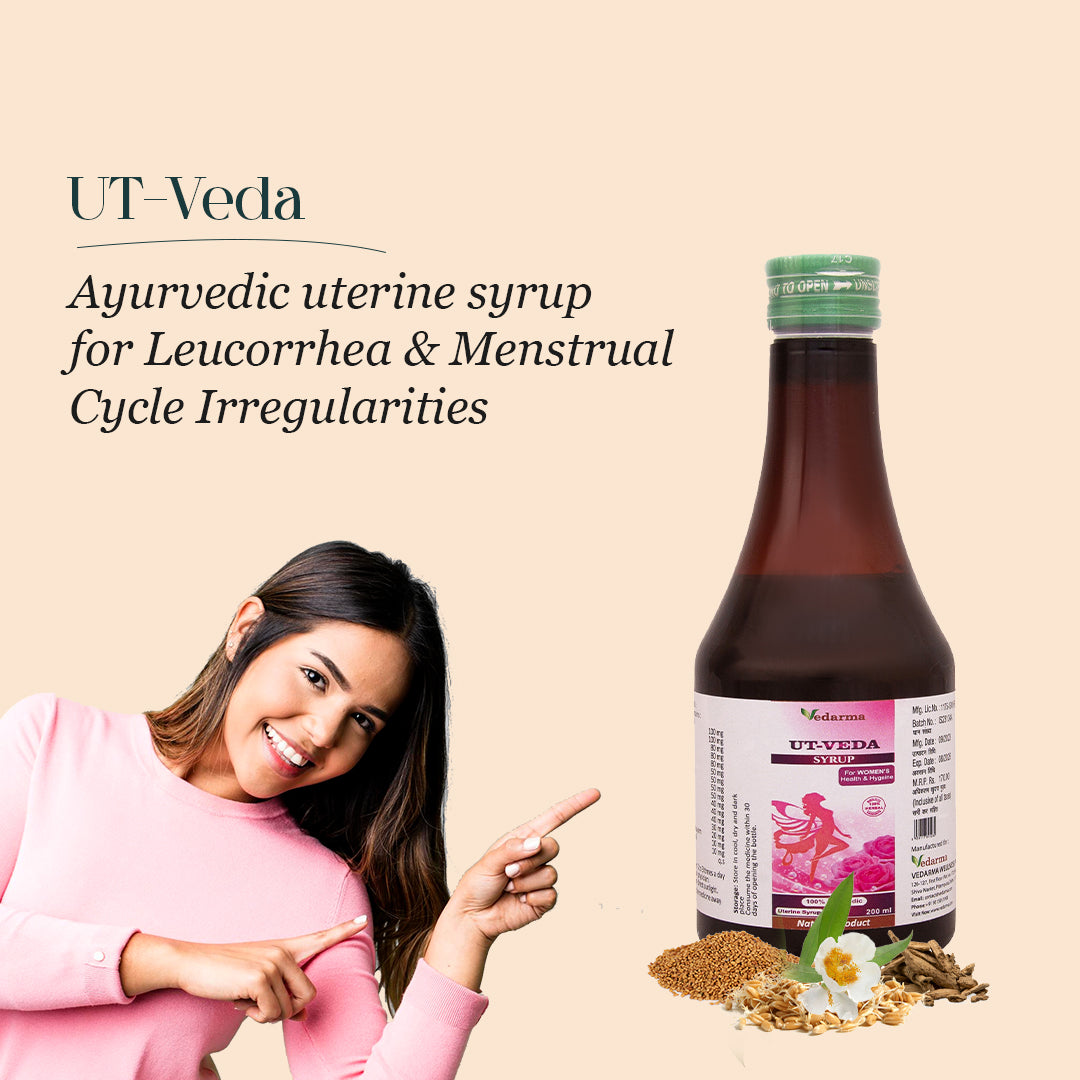 UT-VEDA - Ayurvedic medicine for PCOD, Irregular periods