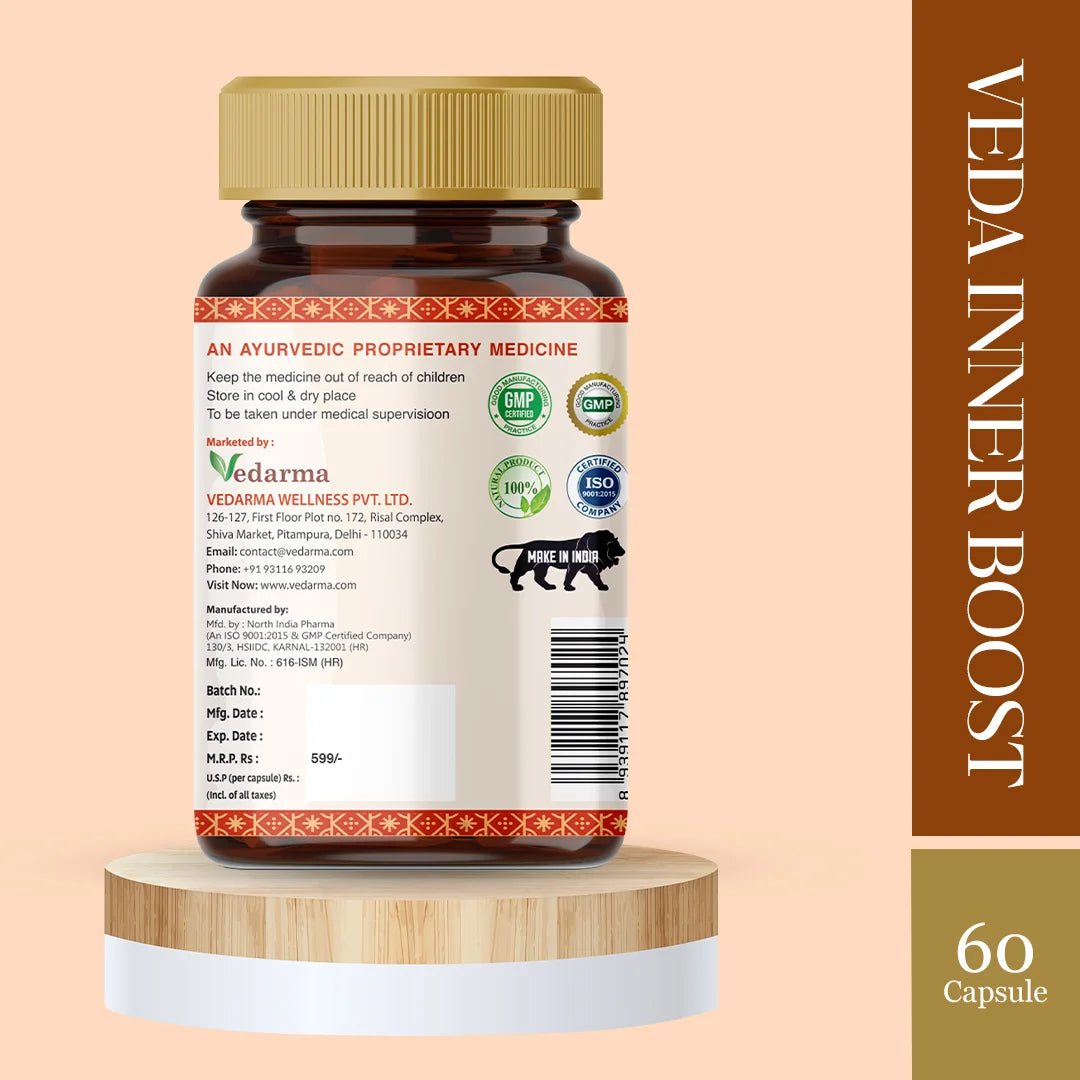 Veda Inner Boost Capsule -Ayurvedic Immunity Booster